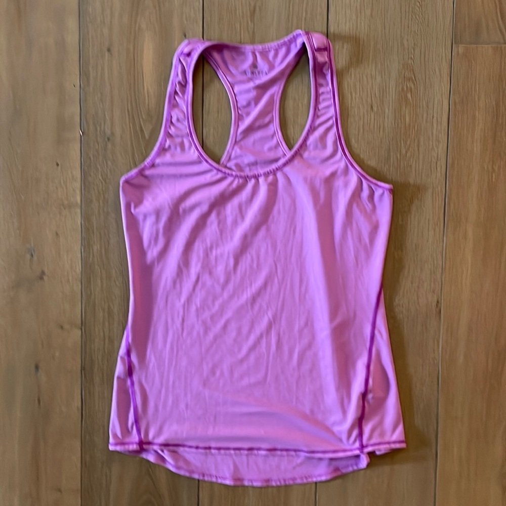 Athleta Light Purple Racerback Tank- size M